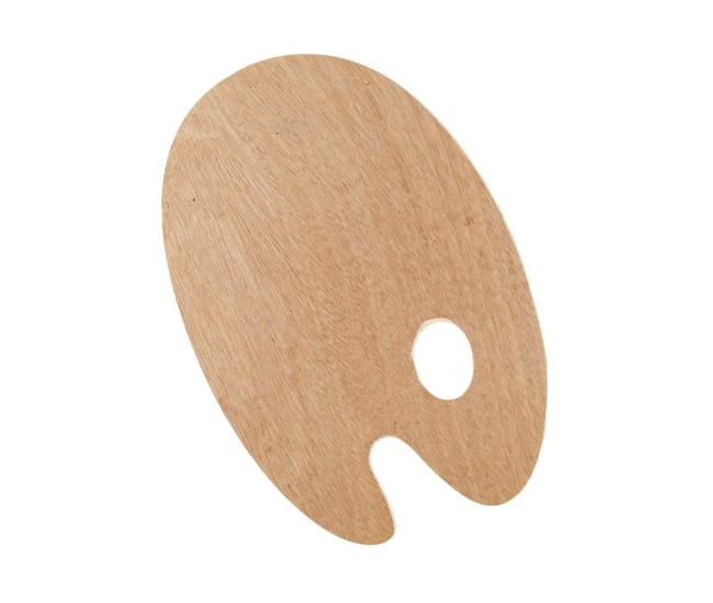 Paleta pictura lemn Kreul Solo Goya ovala 20 x 30 cm Paleta pictura lemn Kreul Solo Goya ovala 20 x 30 cm