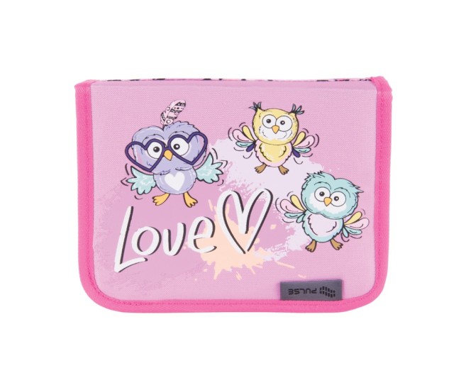 Penar neechipat Pulse, 1 fermoar,2 clapete, Owl Love Penar neechipat Pulse, 1 fermoar,2 clapete, Owl Love