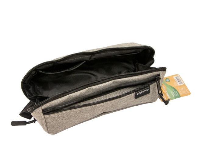 Penar neechipat tip etui 2 fermoare Econovo Penar neechipat tip etui 2 fermoare Econovo