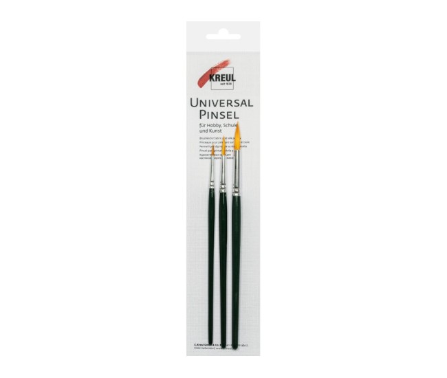 Pensula rotunda Kreul Basic 3 buc/set