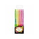 Pix cu gel Neon Zebra 5 culori/set Pix cu gel Neon Zebra 5 culori/set