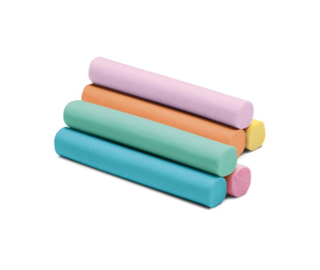 Plastilina Carioca Plasty Pastel 100 g 6 buc asortat Plastilina Carioca Plasty Pastel 100 g 6 buc asortat