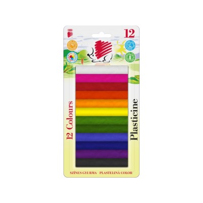 Plastilina Ico Arici 12 culori/blister