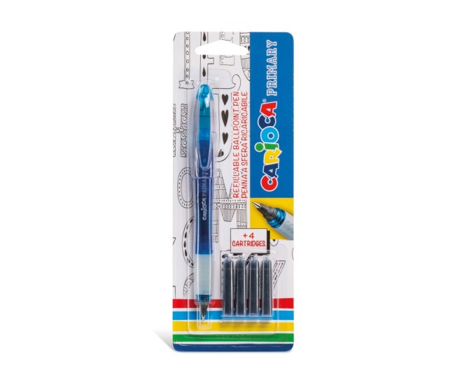 Roller Carioca + 4 rezerve/blister Roller Carioca + 4 rezerve/blister