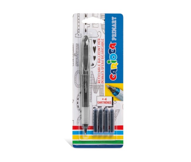 Roller Carioca + 4 rezerve/blister Roller Carioca + 4 rezerve/blister