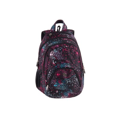 Ghiozdan Pulse 2 in 1 Teens Black Cosmos