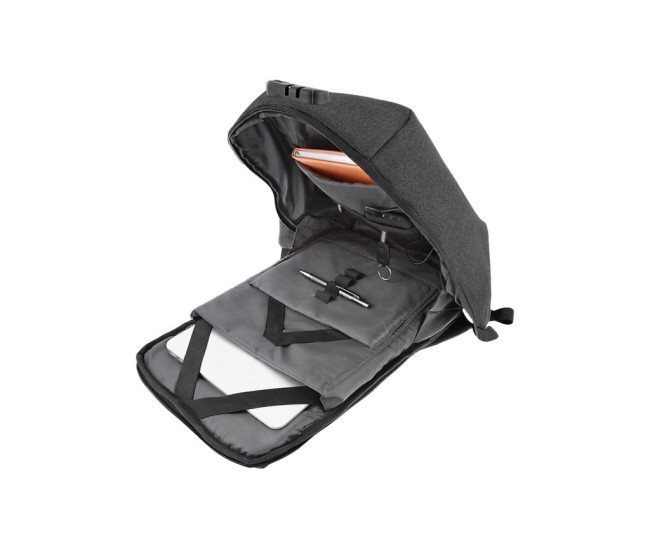 Rucsac laptop Tellur Antifurt V2, cu port USB, 15.6, negru