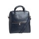 Rucsac din piele laptop 14 Exactive Lady Exacompta 17237E, bleumarin
