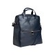 Rucsac din piele laptop 14 Exactive Lady Exacompta 17237E, bleumarin