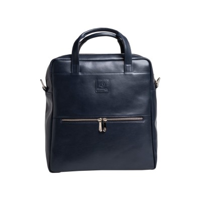 Rucsac din piele laptop 14 Exactive Lady Exacompta 17237E, bleumarin