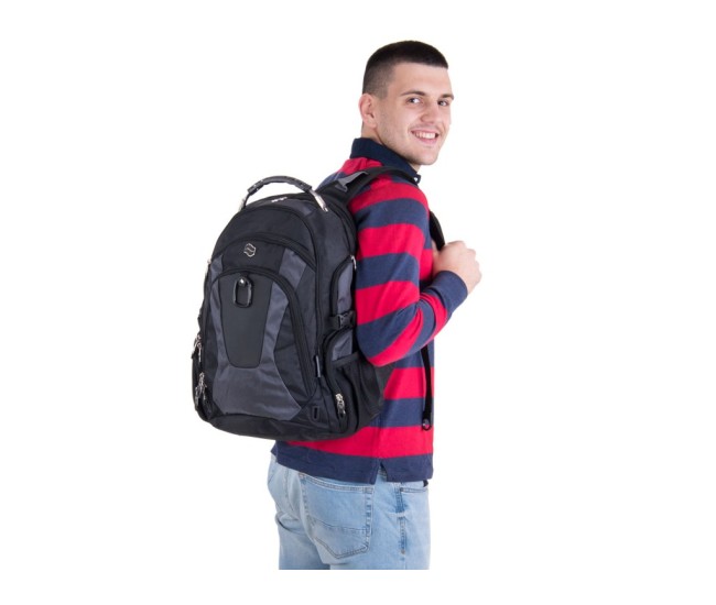 Ghiozdan Pulse Urban Black Ghiozdan Pulse Urban Black