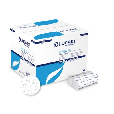 Servetele masa pliate Lucart Strong 216 TI, 2 str, 16.4 cm x 24 cm, 150 buc/pachet, 40 pachete/bax