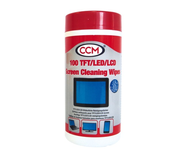 Servetele curatare cu dispenser rotund 100/set CCM