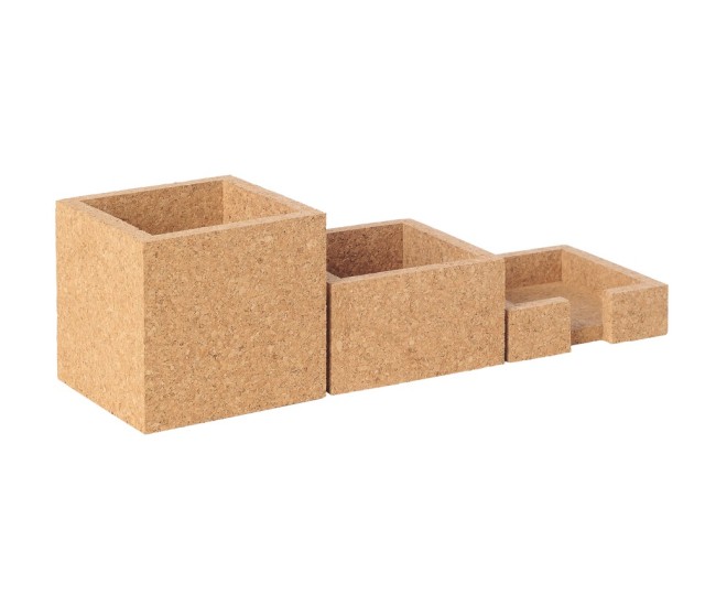Set birou 3 piese din pluta Bi-Silque