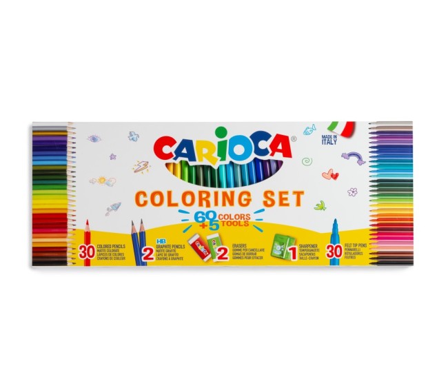 Set desen CARIOCA 65 piese