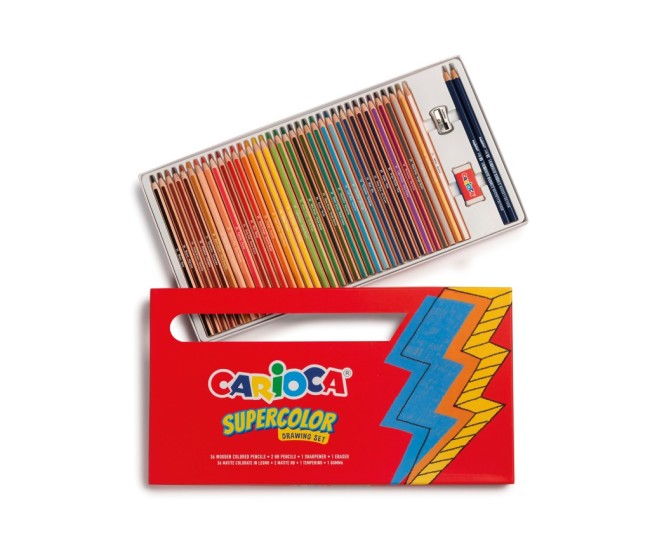 Set desen Carioca Supercolor 40 piese