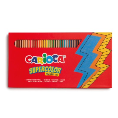 Set desen Carioca Supercolor 40 piese