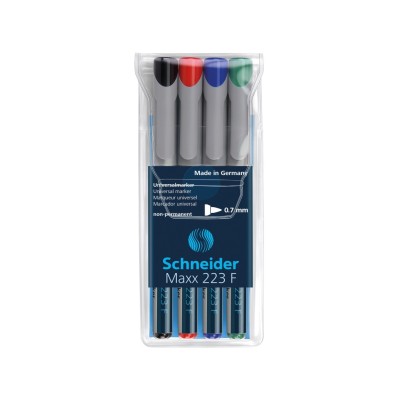 Marker OHP fin nepermanent Schneider 4/set 223 0.7 mm