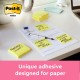 Cub notite adezive 51 x 38 mm 300 file Post-it Canary Yellow 3/set