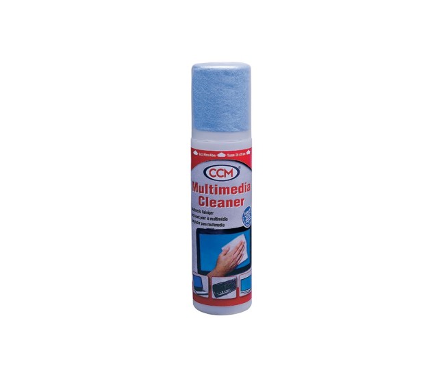 Spray curatare multimedia 250 ml + laveta microfibra CCM