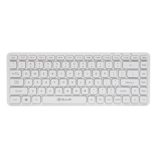 Tastatura fara fir Tellur, Mini, Alb