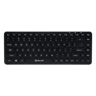 Tastatura fara fir Tellur, Mini, Negru