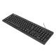 Tastatura cu fir Tellur Basic, US, USB, negru
