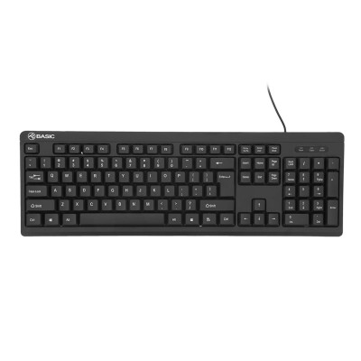 Tastatura cu fir Tellur Basic, US, USB, negru