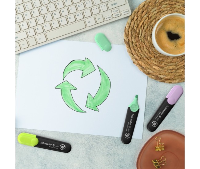 Textmarker Schneider Job 6 cul/set inclusiv gri Textmarker Schneider Job 6 cul/set inclusiv gri