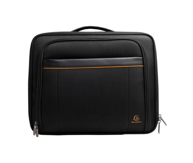 Troler compact cu 2 roti laptop 15,6 Exactive Exatrolley Exacompta 18334E, negru