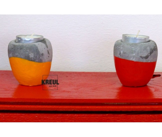 Vopsea acrilica lucioasa Basic Kreul 6/set