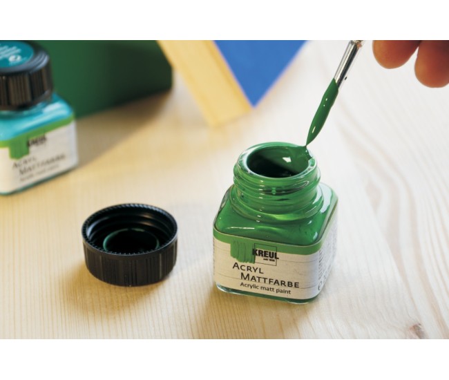 Vopsea acrilica mata Kreul Basic 20 ml 6/set