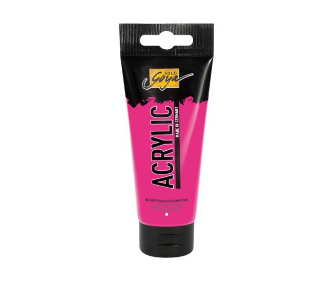 Vopsea acrilica Solo Goya Fluorescent 100 ml Vopsea acrilica Solo Goya Fluorescent 100 ml