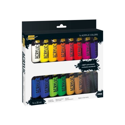 Vopsea acrilica Solo Goya 20 ml 16/set