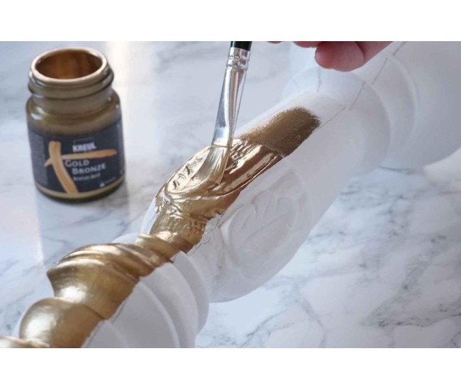 Vopsea efect metalic Bronze Kreul, 50 ml