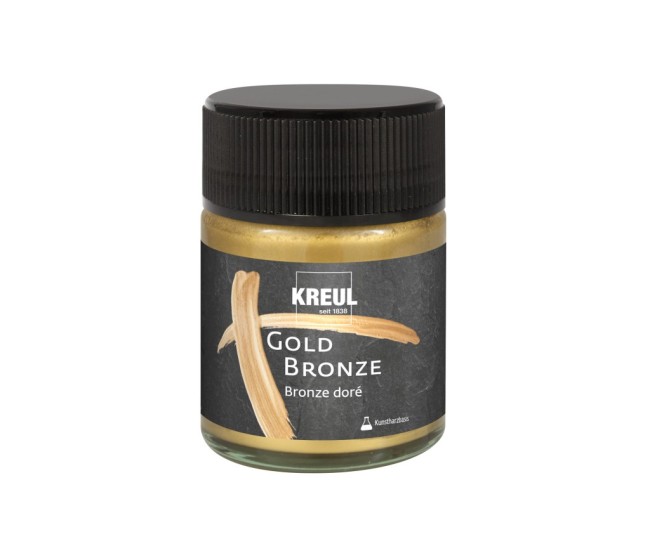 Vopsea efect metalic Bronze Kreul, 50 ml