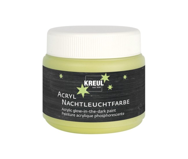 Vopsea acrilica Kreul Glow-in-the-dark 150 ml