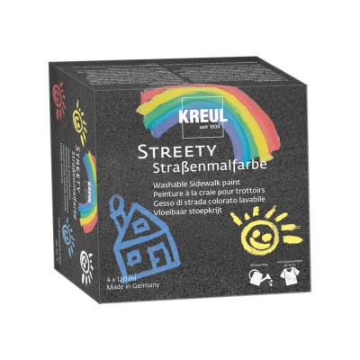 Vopsea Kreul Streety Sidewalk 120 ml 4/set