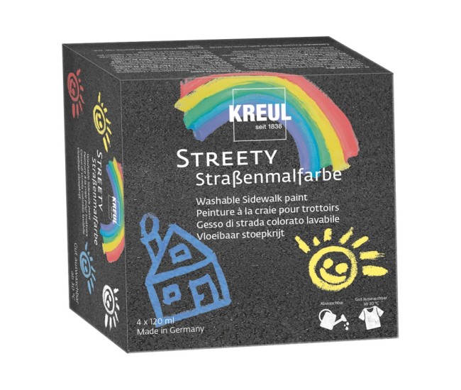 Vopsea Kreul Streety Sidewalk 120 ml 4/set