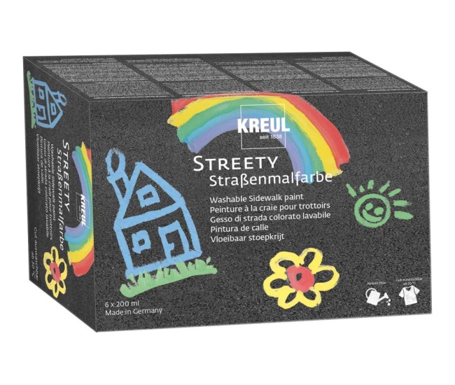 Vopsea Kreul Streety Sidewalk 200 ml 6/set