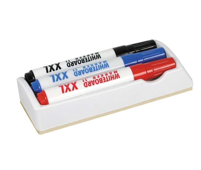 Markere whiteboard ICO XXL 3 buc asortate
