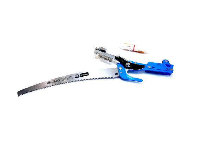 Fierastrau taiat crengi si foarfeca, de gradina, cu maner telescopic, 3.3 m, Aquacraft Fierastrau taiat crengi si foarfeca, de gradina, cu maner telescopic, 3.3 m, Aquacraft