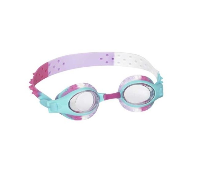 Ochelari inot, pentru copii, antiaburire, roz, curea 29-45 cm, Bestway