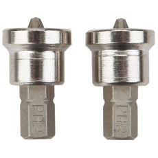 Set varfuri, biti, cu opritor, PH2, 1/4, 2 buc, PH2x25 mm, Neo