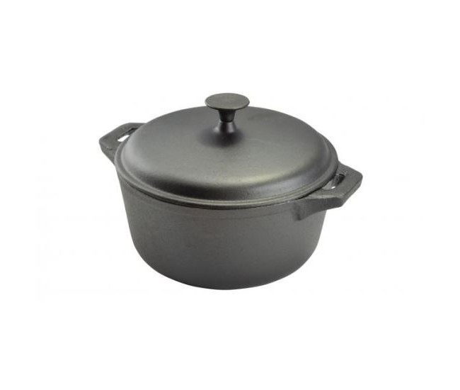 Oala de fonta cu capac, 4.2 L, Perfect Home Oala de fonta cu capac, 4.2 L, Perfect Home