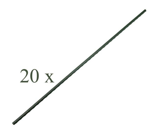 Suport/arac pentru plante, rosii, metal + PVC, verde, set 20 buc, 1.6x150 cm, Strend Pro Suport/arac pentru plante, rosii, metal + PVC, verde, set 20 buc, 1.6x150 cm, Strend Pro