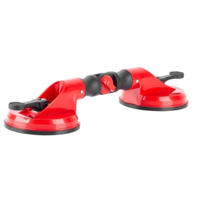Ventuza ajustabila pentru transport si montat parbrize, geamuri, placi marmura, granit, 2 brate, max 80 kg