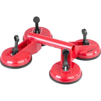 Ventuza pentru transport si montat parbrize, geamuri, placi marmura, granit, 4 brate, max 110 kg