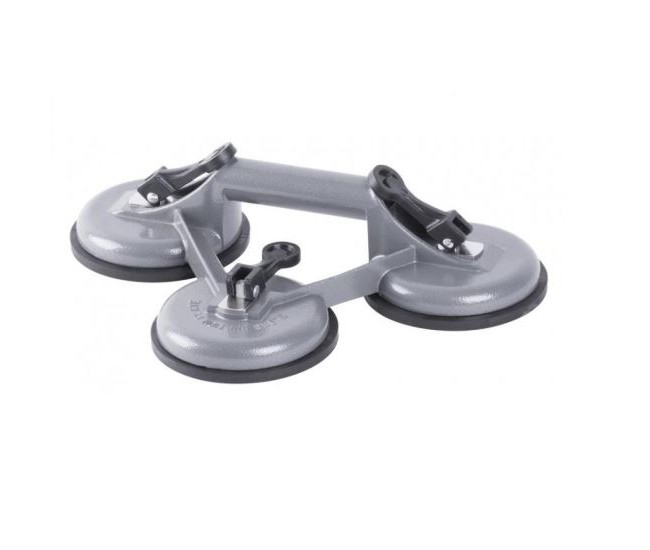 Ventuza pentru transport si montat parbrize, geamuri, placi marmura, granit, 3 brate, max 100 kg Ventuza pentru transport si montat parbrize, geamuri, placi marmura, granit, 3 brate, max 100 kg