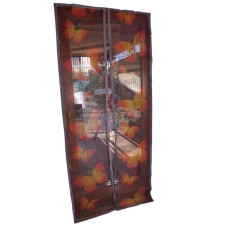 Plasa pentru usa impotriva tantarilor, mustelor si altor insecte, cu magnet, model fluture, 218x96 cm Plasa pentru usa impotriva tantarilor, mustelor si altor insecte, cu magnet, model fluture, 218x96 cm